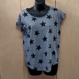 Alternative black star t-shirt size small